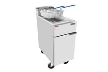 Load image into Gallery viewer, ATFS-40 15 Floor Model Natural Gas Fryer side 2
