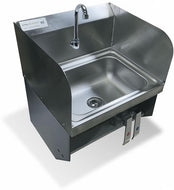 Steelworks Hand Sink with Knee Valve SW-151715-SPSBDKV