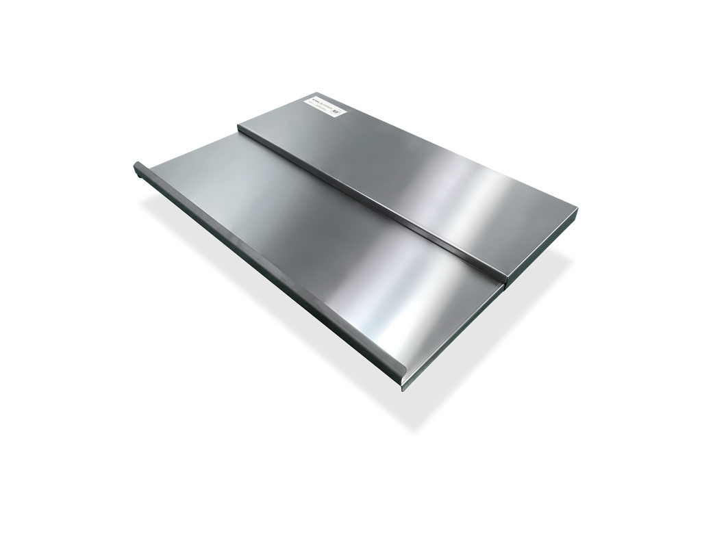18 ga Stainless Steel Ice Bin Sliding Cover - SWIBSC-1848 - 48Wx18'D