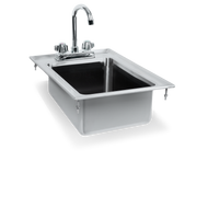 16 ga Stainless Steel Drop-In Sink - SWDIS-1FB101405 - 19x13x5