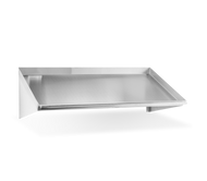 18 ga Stainless Steel Slant Shelf -SWSLANT-42-318 - 225x42x13